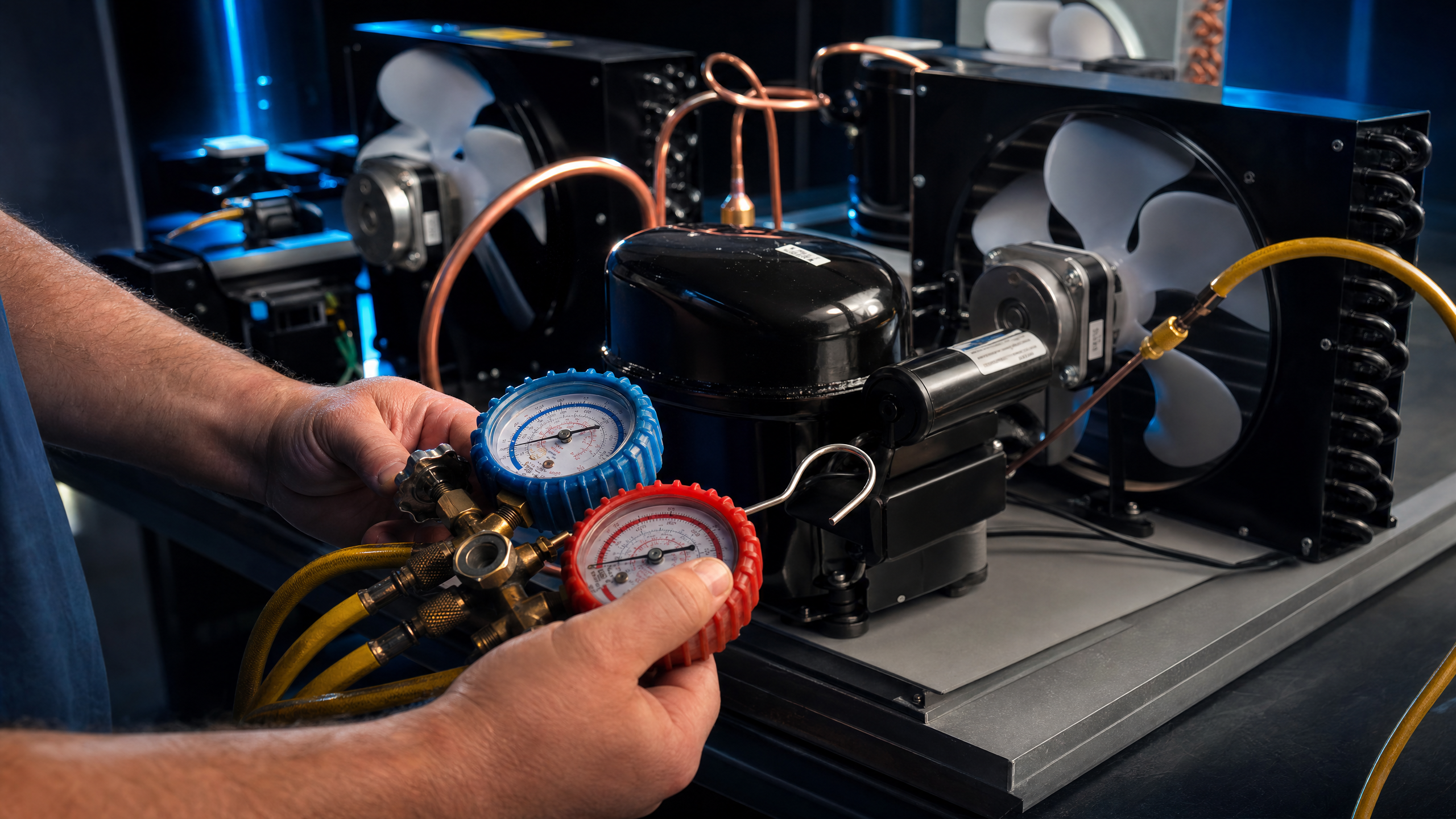 Soluções Industriais POWERTEC em apresentação premium de catálogo industrial